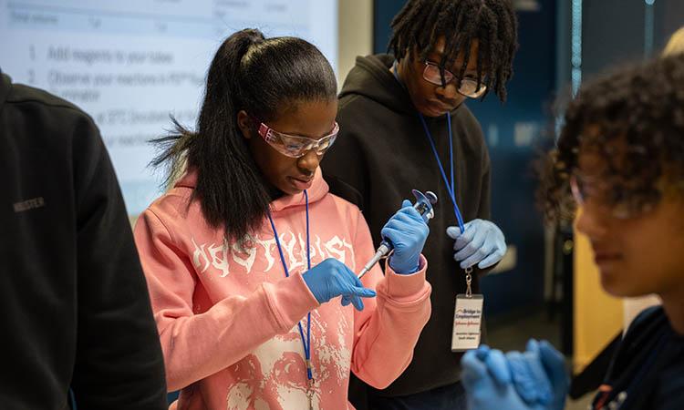 students attending Bridge to Employment event